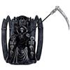 DRW Figura della Santa Morte in colore nero 15 cm di altezza