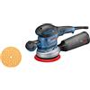 Bosch Professional Levigatrice rotorbitale GEX 40-150, incl. impugnatura suppl. conten. raccoglipolvere, ⌀ platorello 150 mm, foglio abrasivo C470 per legno, adatt. aspirazione, in scat. di cartone