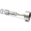 WERHE Battipicchetto di Terra HEX28, 85 mm, Per Pali e Aste di Terra | compatibile con Bosch Makita martelli demolitori, in acciaio temprato, profondità del foro 100 mm