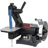 BUCKTOOL Levigatrice a nastro e mola combinata, 250 W, nastro 25,4 x 762 mm e disco da 150 mm, levigatrice a nastro in metallo