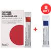 Face D Pure Drink Collagene & Acido Ialuronico 30 stick x 15 ml + in omaggio pacchetto Face D Pure Drink Glutatione & Vitamina C - Face D - 980401917