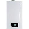 Baxi Caldaia a Condensazione Duo-Tec Compact E 24 kW Metano/Gpl Low NOx Completa di Kit Scarico Fumi ADATTATORE SDOPPIATO,