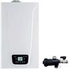 Baxi Caldaia a Condensazione Duo-Tec Compact E 24 kW Metano/Gpl Low NOx Completa di Kit Scarico Fumi con Defangatore in Omaggio KIT COASSIALE,