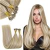 RUNATURE Extension Capelli Veri Nano Ring 30cm 40g 50s Castano Biondi Extension #8P60