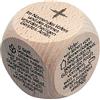 GICO Cubo di preghiera da tavolo, per bambini e adulti, in legno, battesimo, comunione, 5983