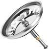 Filtro E Tappo Per Lavello Da Cucina: Filtro Universale 3 In 1 In Acciaio Inox Con Funzione Anti Intasamento Facile Da Installare Per Fori Del Lavello Da 70 A 86 Mm 88912461
