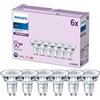 Philips LED Faretto, Luce Bianca Fredda, 50W, GU10, 6 pezzi
