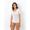 EMMEBIVI MAGLIA MEZZA MANICA GIROCOLLO EMMEBIVI 13833 BIANCO