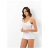 EMMEBIVI MAGLIA SPALLA STRETTA EMMEBIVI 13831 BIANCO