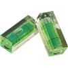 Jadeshay Livella a Bolla,5 Pezzi Bolla Livella Piccola Quadrato Mini Piccola Livello 15x15x40 mm Bolla a Livello Campo di Misura 0-5° Misura del Contrassegno di Livello per Personale e Professionale