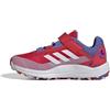 adidas Unisex - Bambini Disney Terrex Agravic Flow Trail Running Shoes, Pure Ruby/Dash Grey/Yellow, 40 EU
