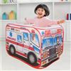 Tenda da gioco pieghevole per bambini, per uso interno/esterno, a forma di auto,