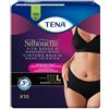 ESSITY ITALY SpA Tena Silhouette Noir Plus L | Vita Bassa | 10 Pezzi