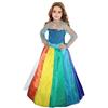 Ciao- Barbie Principessa Arcobaleno costume vestito travestimento originale bambina (Taglia 5-7 anni)