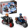 LEGO Marvel 76260 - Motociclette di Black Widow e Captain America