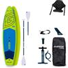 GLADIATOR SUP GLADIATOR ONE 11'4 Lime - SUP gonfiabile - opzione: set kayak