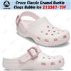 Crocs Zoccoli Crocs Classic con fibbia smaltata Bubble Ice 213347-7DF taglia unisex