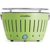 LOTUS GRILL GRILL & BARBECUE PORTATILE VERDE CHIARO, L - d 32 x h 23,5 cm | 3 kg