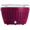 LOTUS GRILL GRILL & BARBECUE PORTATILE VIOLA PORPORA, L - d 32 x h 23,5 cm | 3 kg