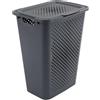 SUNDIS Pixel, portabiancheria con copercho, 50l, Grigio