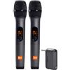 Microfoni Wireless M23 UHF Sistema Karaoke a 2 Canali Con Ricevitore Ricaricabil