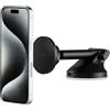 iOttie iTap 3 - Supporto magnetico per cruscotto e parabrezza, con adattatore ad anello magnetico, compatibile con smartphone Qi2, MagSafe, iPhone e Android.