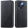 MOJIA Cover per Doogee Note 59 / Note 59 Pro/Note 59 Pro+, Custodia Folio Portafoglio in Pelle PU [chiusura magnetica], Case a Libro con Guscio Interno in TPU, Supporto per Carte.. Nero