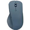 Lenovo Yoga Pro Mouse - Mouse Bluetooth Ricaricabile, Design Ergonomico per Destrimani, DPI Regolabile fino a 4000, Clic Silenziosi, Autonomia fino a 3 Mesi, per PC/Laptop/Windows/macOs - Tidal Teal