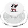 Pirate Pup Adventures Tabella delle avventure del cannocchiale Buccaneer Dog PopSockets PopGrip per MagSafe