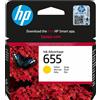 HP 655 Yellow Original Ink Advantage Cartridge CZ112AE#BHK