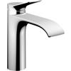 hansgrohe Vivenis 75023000 - Rubinetto per lavabo, a risparmio energetico (CoolStart), con beccuccio, altezza 110 mm, miscelatore per lavabo a risparmio idrico (EcoSmart), cromato