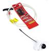 PYRO FEU 862489 Pulipellet pulitore meccanico per tubi stufa 5 m, bianco