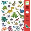 DJECO 160 Adesivi Dinosauri,Djeco,eta 4-7 anni