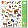 DJECO 160 Adesivi Fauna,Djeco,eta 4-7 anni