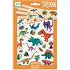 DJECO 50 tatuaggi Dinosauri ,Djeco,Eta 3+