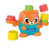 Clementoni Balancing Bear, Gioco Prima Infanzia per Bambini , Bilancia con Cubetti per Scoprire Il Concetto di Peso, con 6 Tronchetti Colorati, Baby Clementoni,Eta 18 + mesi