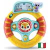 VTech Baby Volante delle Scoperte, Gioco Interattivo Bambino con Frecce Luminose e Pulsante Accensione dell`Auto, piu di 45 Canzoni e Suoni, Portatile, Lingua Italiana, Batterie Incluse, ETa 6-36 mesi