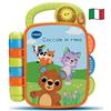 VTech Coccole in Rima, Libro Sensoriale Interattivo per Neonati con Filastrocche e Suoni di Animali, Libro per Bambini con 4 Filastrocche e 15 Melodie, Lingua Italiana, Batterie Incluse, Eta 6-36 mesi