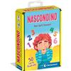 Clementoni Nascondino, Mazzo di 50 Carte Illustrate, Gioco di Strategia e Osservazione , 2-4 Giocatori,CLementoni, Eta 5-99 anni