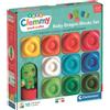 Clementoni Soft Clemmy - Baby Dragon Blocks Set, 10 Mattoncini Morbidi per Bambini 6+ Mesi, Personaggio Fantasy, Lavabili e Atossici, Sviluppo Sensoriale e Manualita, Baby Clementoni, Eta 6-36 mesi