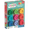 Clementoni Soft Clemmy - Magic Rainbow Blocks Set, 9 Mattoncini Morbidi per Bambini 6+ Mesi, Gioco Prima Infanzia Made in Italy, Lavabili e Atossici, Sviluppo Sensoriale e Manualita, Clementoni, Eta 6-36 mesi