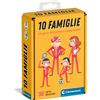 Clementoni 10 Famiglie, Mazzo di 50 Carte Illustrate con 10 Famiglie da Riunire, 2-10 Giocatori, Clementoni, Eta 5-99 anni