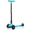 CHIPOLINO Monopattino per Bambini 3 anni Blu fino a 50kg Scooter con ruote LED Pedana antiscivolo Freno incluso Regolabile in 4 Altezze