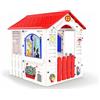 CHICOS EIC Casetta da giardino bambini Casetta per bambini Country Cottage | Casetta da giardino per bambini dai 2 anni in su | Resistente e durevole 84 x 103 x 104 cm Modello Novità 2025