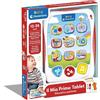 Clementoni Il Mio Primo Tablet Parlante, Gioco Interattivo con Luci e Suonii, Insegna Numeri, Lettere, Forme e Versi degli Animali, Lingua Italiana,aby Clementoni,Eta 12-36 mesi