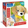 Clementoni Baby Billo Bau Gattona con Me, Cagnolino Peluche per Imparare a Gattonare,Insegna Numeri, Parole, Versi degli Animali,Clementoni,6-36 mesi