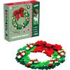 PLUS PLUS Plus-Plus 3957 geniale giocattolo da costruzione, puzzle ghirlanda di Natale, set di mattoncini da costruzione creativi per bambini, 500 pezzi