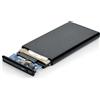 PORT Designs 900030 - Alloggiamento SSD - 2.5″ - SATA - Seriale ATA II - Hot-swap - Collegamento del dispositivo USB - Nero