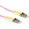 ACT 0,25 metri LSZH Cavo patch in fibra multimodale 50/125 OM4 duplex con connettori LC