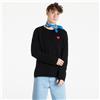 Comme des Garçons PLAY Felpa Comme de Garçon PLAY Red Heart Crewneck Jumper Black